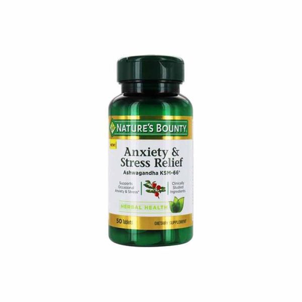 Anxiety Stress Relief Ashwagandha KSM 66 50 Tablets