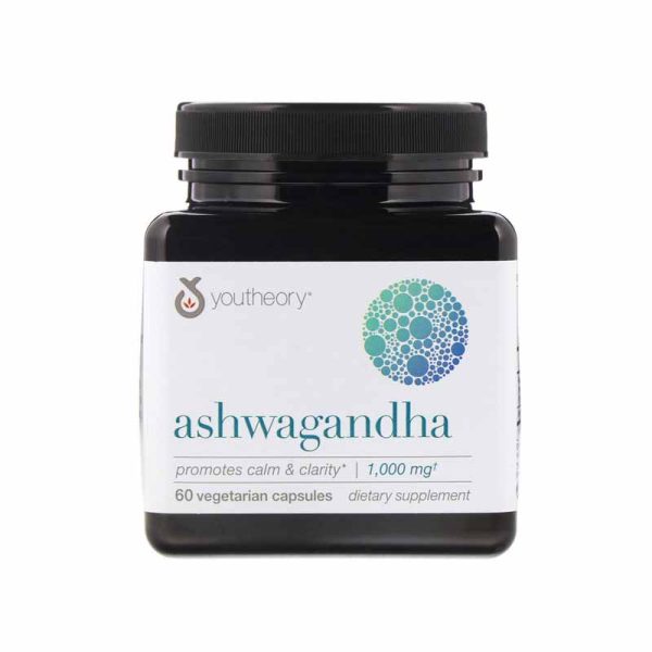 Ashwagandha 1000 mg 60 Vegetarian Capsules