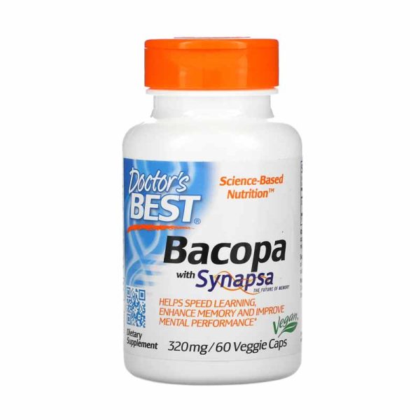 Bacopa with Synapsa 320 mg 60 Veggie Caps