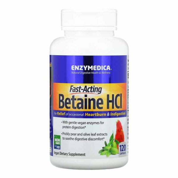 Betaine HCL 120 Capsules
