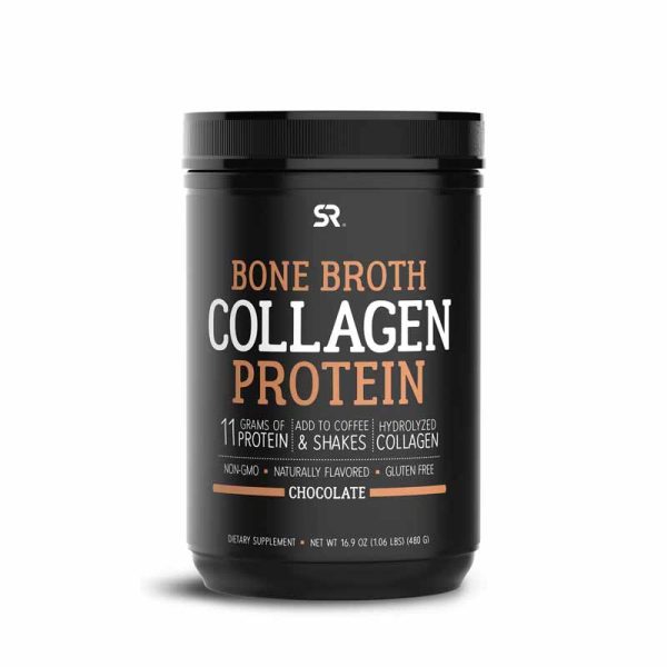 Bone Broth Collagen Protein Chocolate 106 lb 480 g