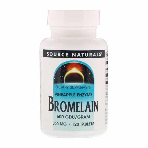 Bromelain 600 GDUg 500 mg 120 Tablets