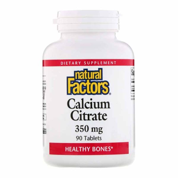 Calcium Citrate 350 mg 90 Tablets