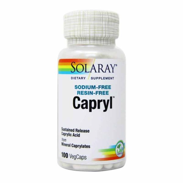 Capryl Sodium Free Resin Free 100 Veg Caps