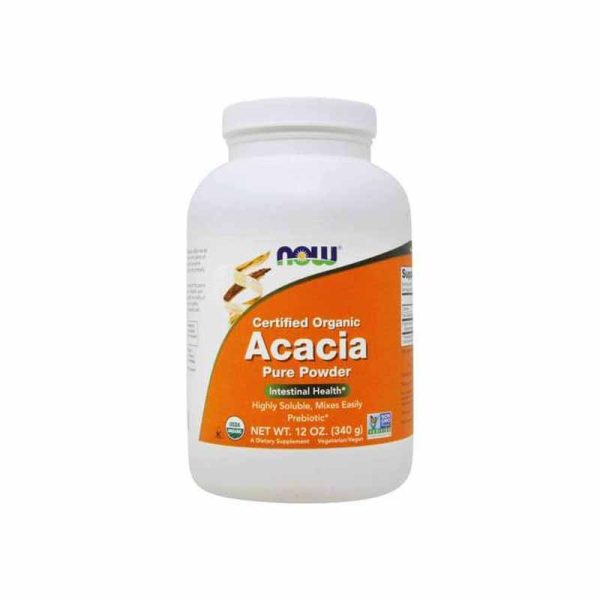 Certified Organic Acacia Fiber Powder 12 oz 340 g
