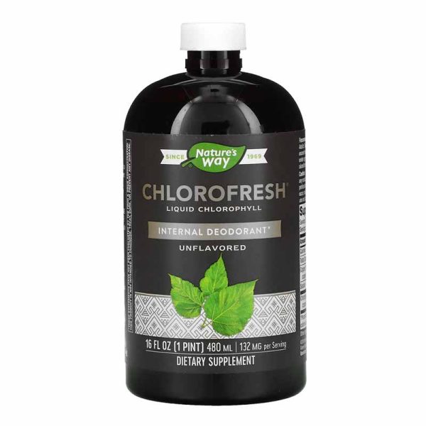 Chlorofresh Liquid Chlorophyll Mint 132 mg 16 fl oz 4732 ml