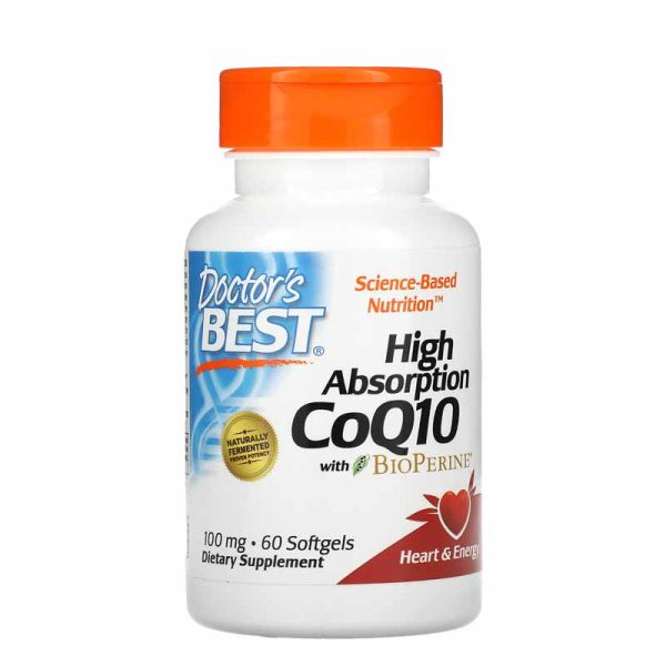 CoQ10 with BioPerine 100 mg 60 Softgels