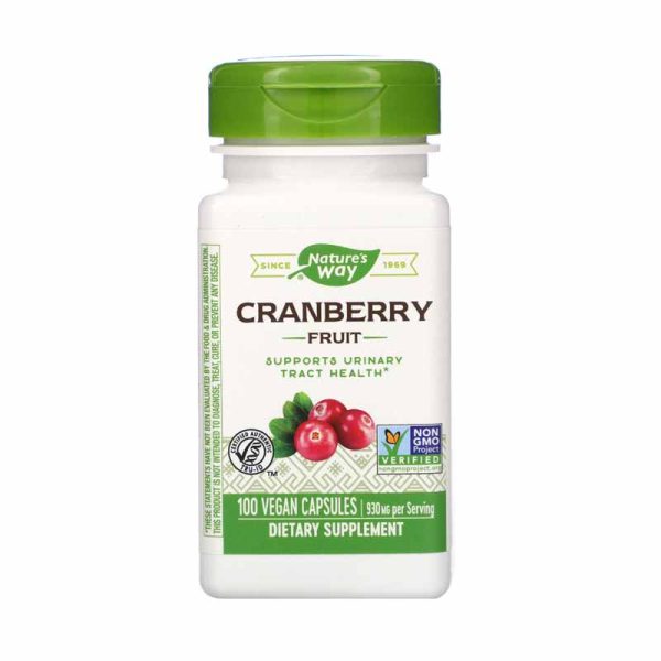 Cranberry Fruit 930 mg 100 Vegan Capsules