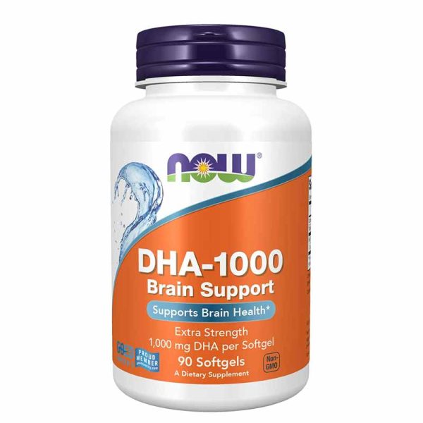 DHA 1000 Brain Support Extra Strength 1000 mg 90 Softgels