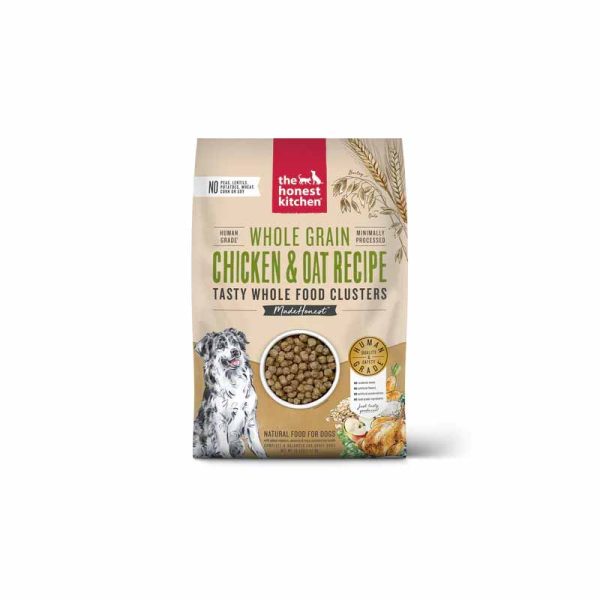 Home Dog Dog Food Dry Dog Food The Honest Kitchen Whole Food Clusters Whole Grain Chicken Oat Recipe Dry Dog Food