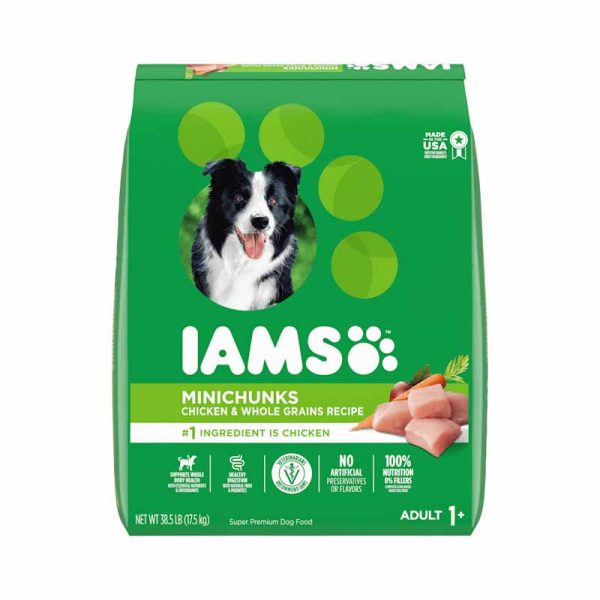 Iams Proactive Health Minichunks with Chicken Whole Grain Recipe Adult Dry Dog Food