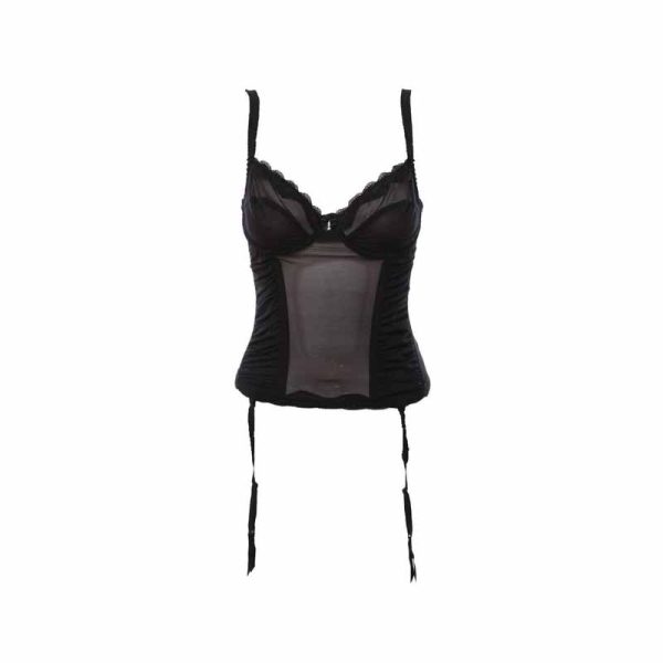 Miriale Corset 1 Pieces Sensuality Obsession Noir