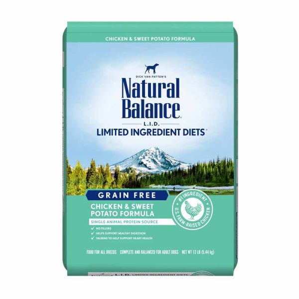 Natural Balance L.I.D. Limited Ingredient Diets Chicken Sweet Potato Formula Dry Dog Food
