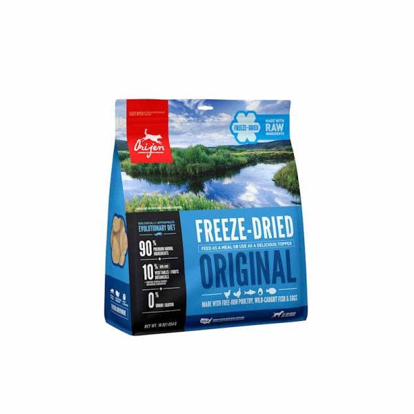 ORIJEN Original Recipe Grain Free High Protein Premium Raw Poultry Freeze Dried Dog Food