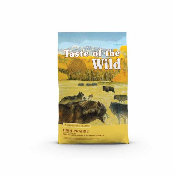 Taste of the Wild High Prairie Grain Free Roasted Bison Venison Dry Dog Food