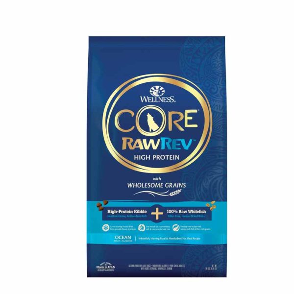 Wellness CORE RawRev Wholesome Grains Ocean Recipe Dry Dog Food